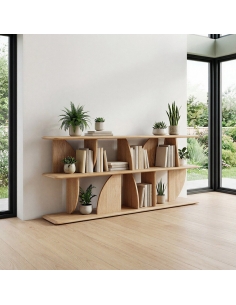 Vista isolata di Libreria IXIA naturale 2