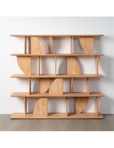 Detail of Shelving unit IXIA natural