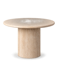 Vue détourée de Table à manger IXIA beige
