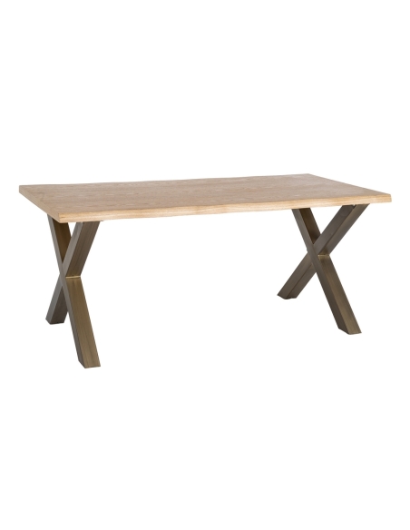 Vrijstaand beeld van Eettafel IXIA naturel
