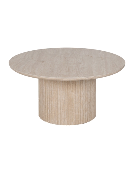 Isolated view of Coffee table IXIA beige