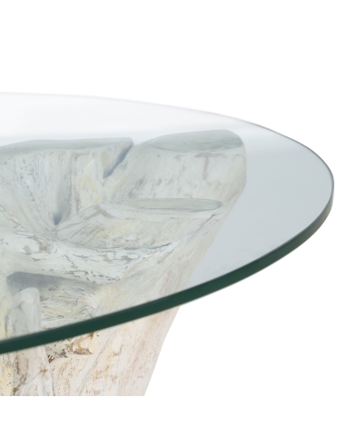 Detalle de Mesa de centro IXIA blanco