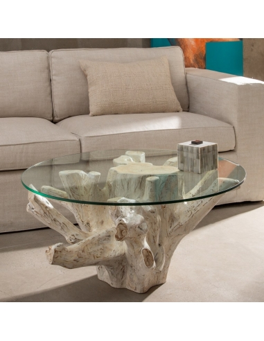 Detalle de Mesa de centro IXIA blanco
