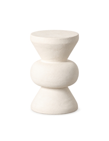 Isolated view of Side table IXIA white