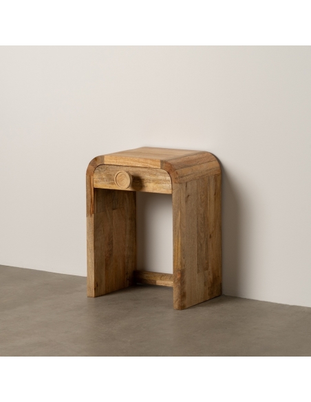 View of Bedside table IXIA natural