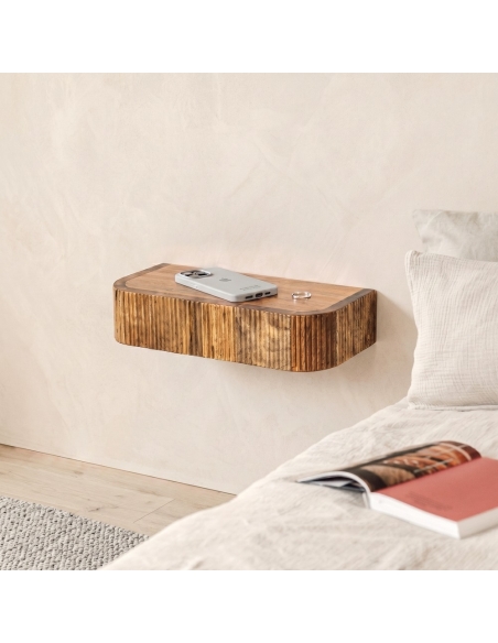 View of Wall shelf IXIA honey