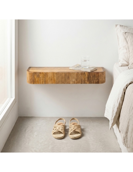 View of Wall shelf IXIA honey
