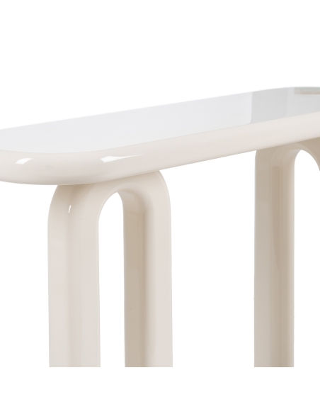 Pormenor de Consola IXIA creme