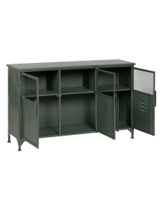Vista isolata di Credenza IXIA verde menta