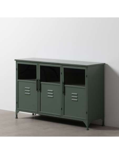 Detail van Dressoir IXIA mintgroen