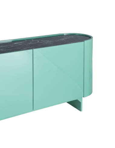 Detail of Sideboard IXIA green