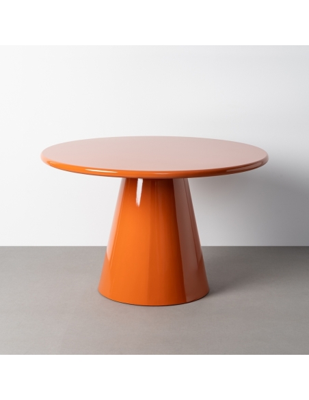 View of Dining table IXIA orange