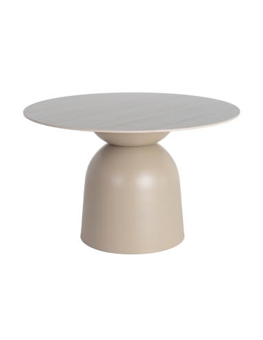 Vrijstaand beeld van Eettafel IXIA beige