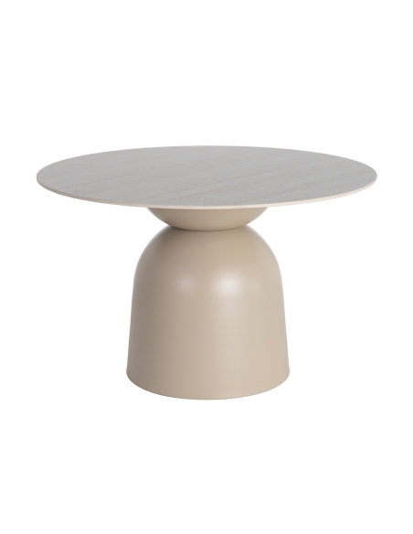 Freigestellte Ansicht: Esstisch IXIA beige
