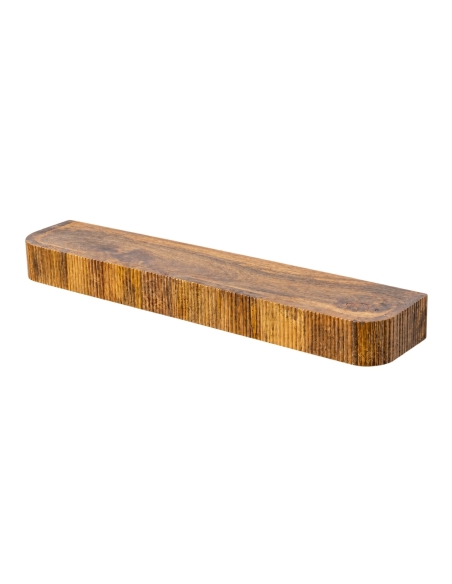 Isolated view of Wall shelf IXIA honey