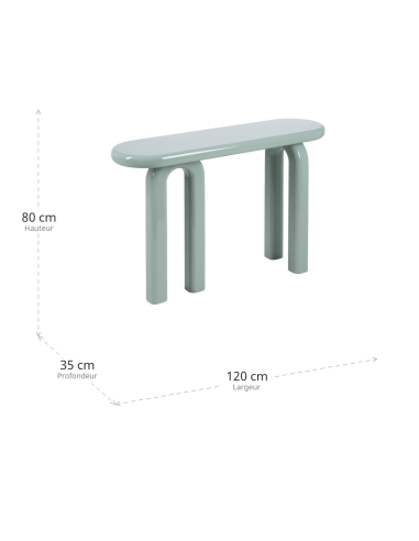 Dimensions de Console IXIA verte