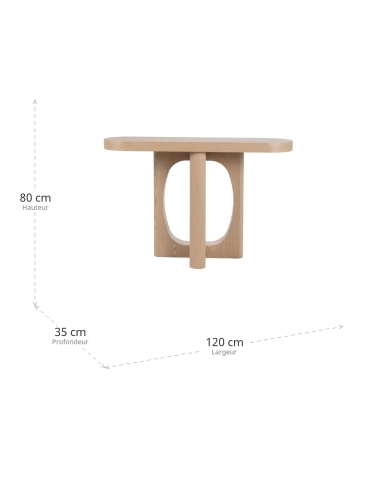 Afmetingen van Sidetable IXIA naturel