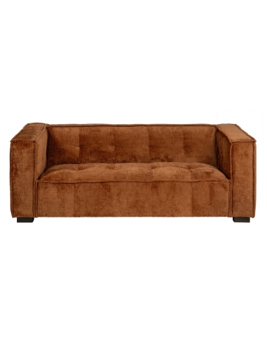 Terracotta IXIA three-seat sofa SIBARIS - image 1