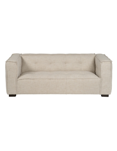 Divano beige IXIA SIBARIS a tre posti capitonné - image 1