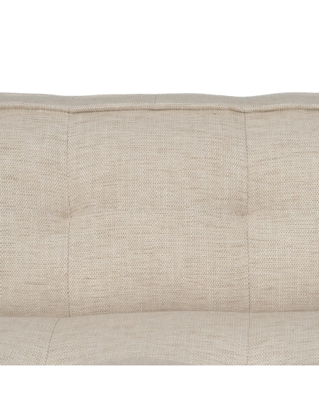 IXIA SIBARIS beige three-seat sofa with tufted upholstery - image 8