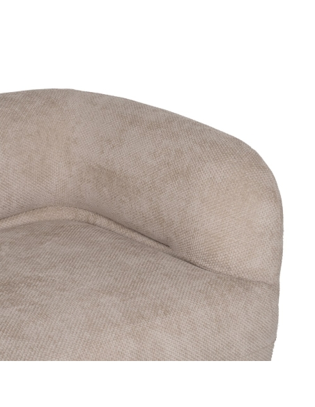 Modulo destro divano beige IXIA con bracciolo curvo - image 8