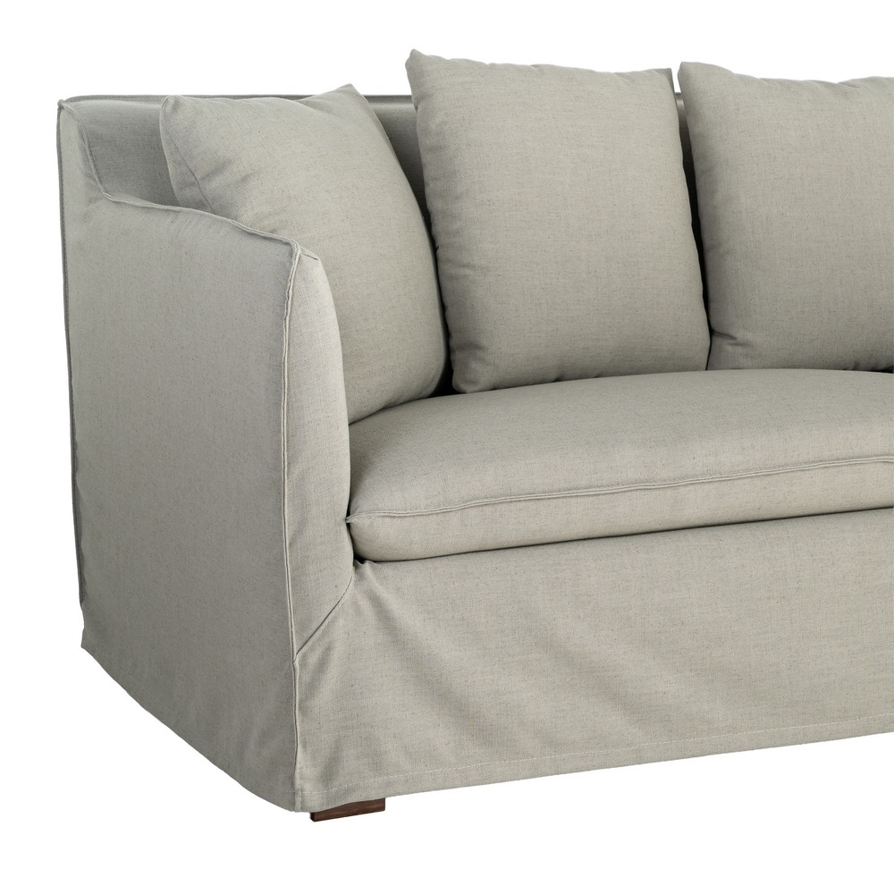 Salbeigrünes IXIA Dreisitzer-Sofa aus Mischgewebe - image 7