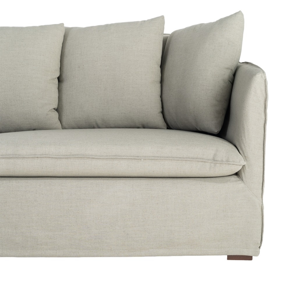 Salbeigrünes IXIA Dreisitzer-Sofa aus Mischgewebe - image 9