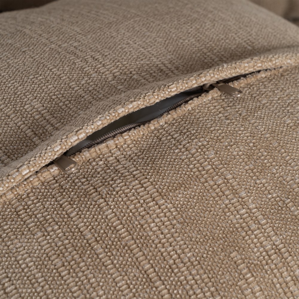 Dunkelbeiges IXIA Zweisitzer-Sofa mit dicken Kissen - image 9