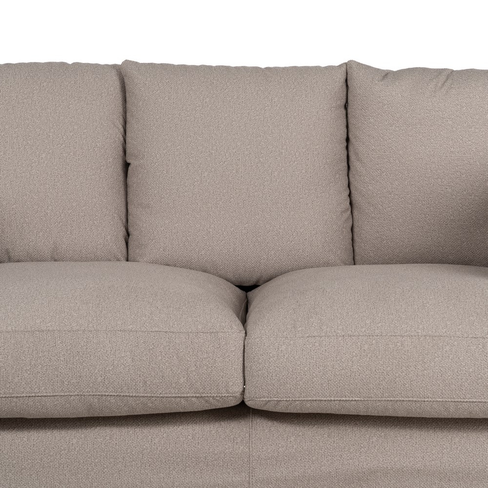 Beiges IXIA Sofa mit hohem Rücken und runden Armen - image 8