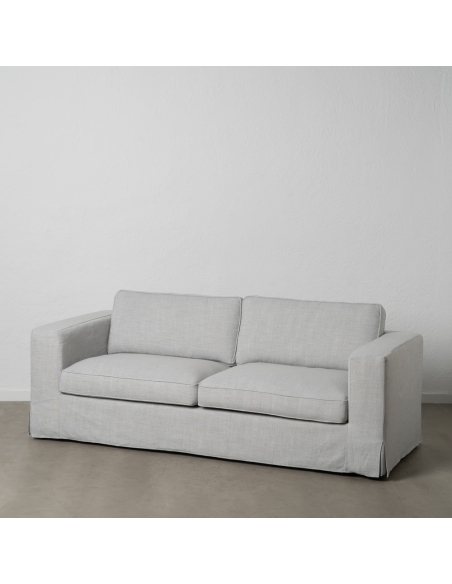 IXIA SIENA grey three-seat sofa for a bright living room - image 2