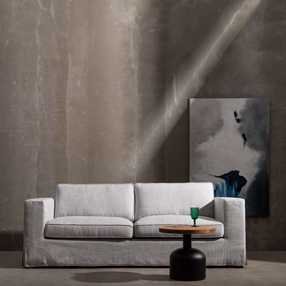 Graues IXIA SIENA Dreisitzer-Sofa für helle Wohnräume - image 4