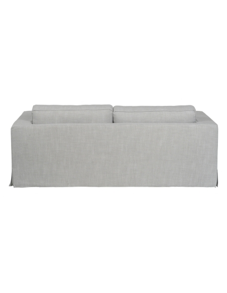 Sofá gris IXIA SIENA de tres plazas para salón claro - image 5