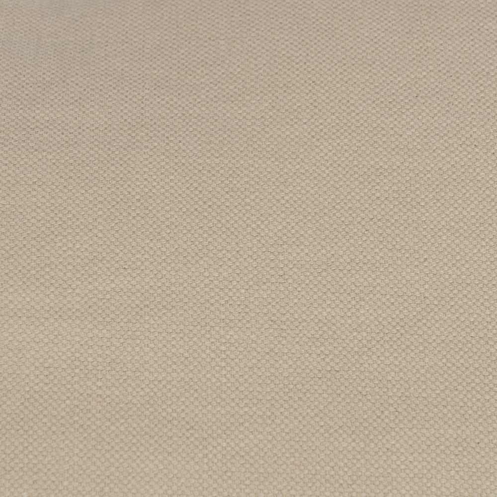 Sofá beige IXIA de dos plazas en algodón y lino con cojines - image 9