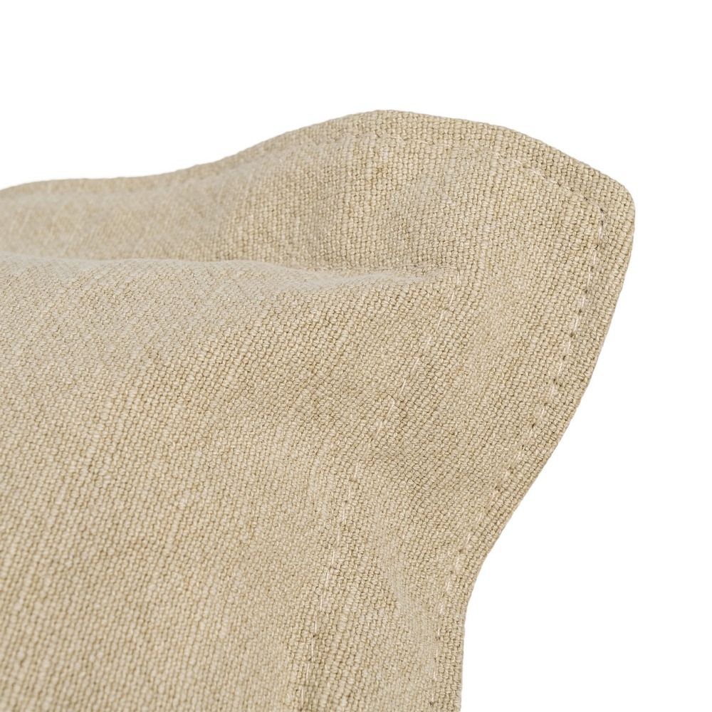 IXIA pale green two-seat sofa with soft loose cushions - image 6