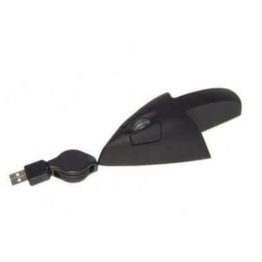 Zwarte fleche computermuis
