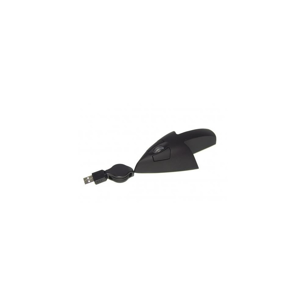 Black Fliede Computer Maus