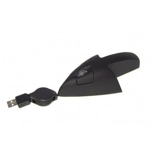 Black Fliede Computer Maus