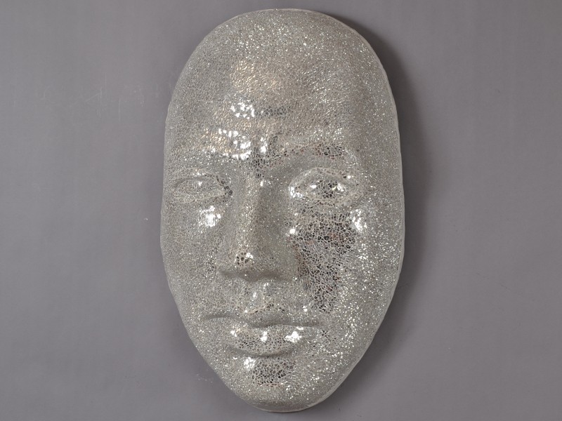 Visage mural EXALTATION en mosaïque miroir 3D DRIMMER