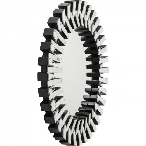 Roda dentada de espelho redondo 92 cm