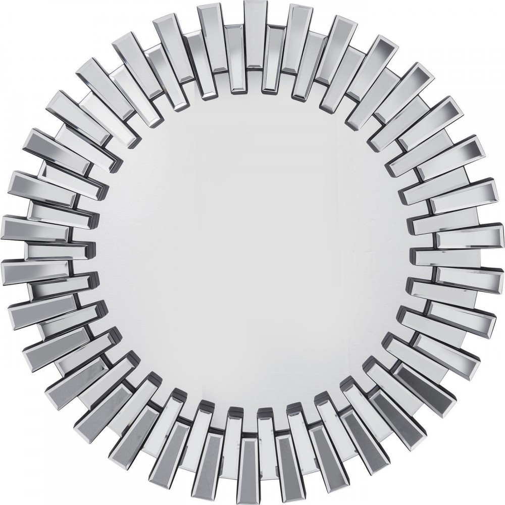 Roda dentada de espelho redondo 92 cm
