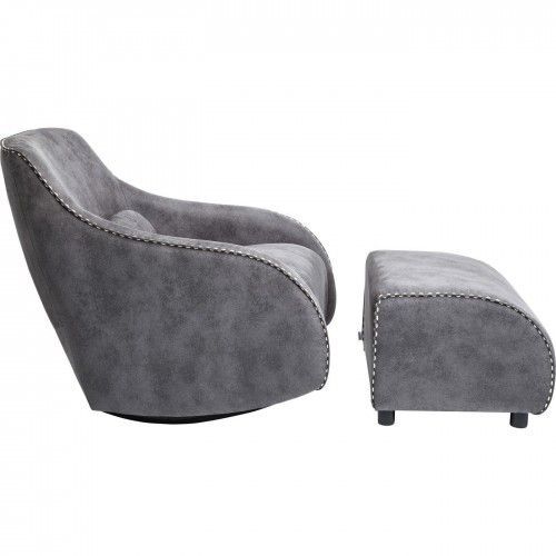 Fauteuil à bascule Swing Ritmo gris