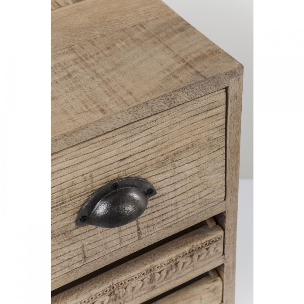 Commode Puro 10 tiroirs en bois clair