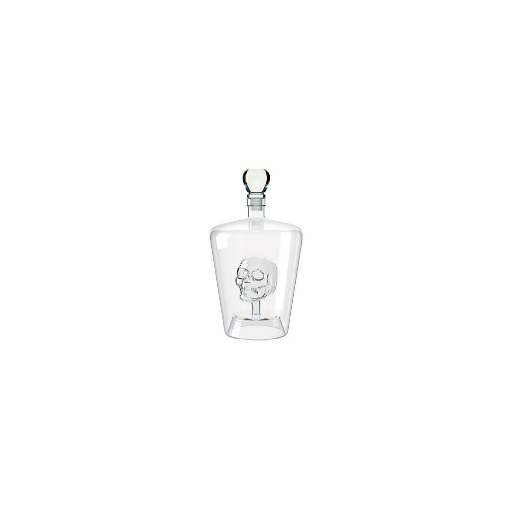 Jarra Calavera Cristal Transparente 1 Litro