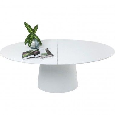 Tabela de jantar oval expansível 200 Benvenuto