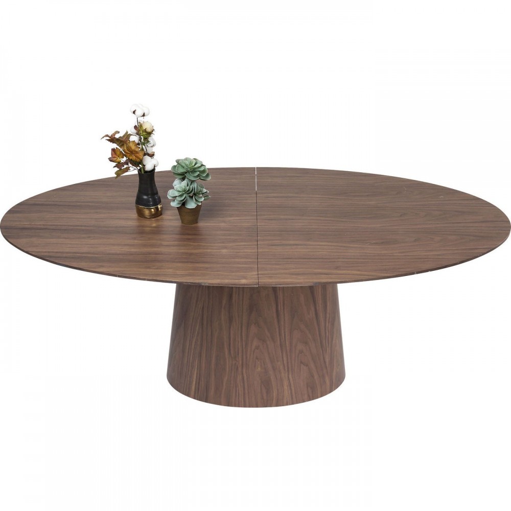 Tabela de jantar expansível 200 Walnut Benvenuto