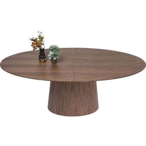 Tabela de jantar expansível 200 Walnut Benvenuto